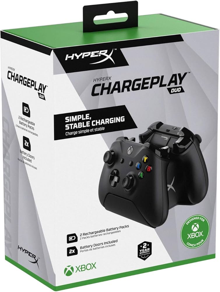 HyperX ChargePlay Duo Controller Charging Station for XBOX HyperX ChargePlay Duo Controller Charging Station for XBOX